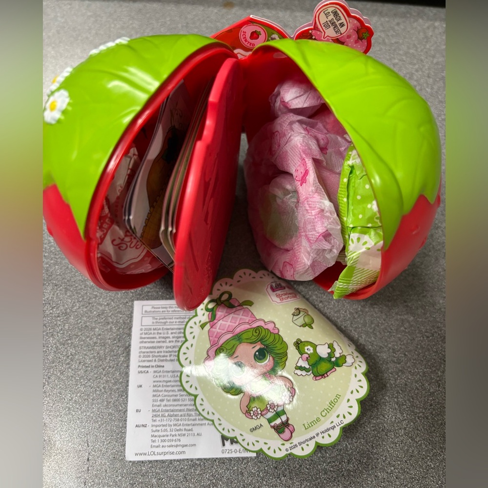Strawberry shortcake lol surprise doll lime chiffon